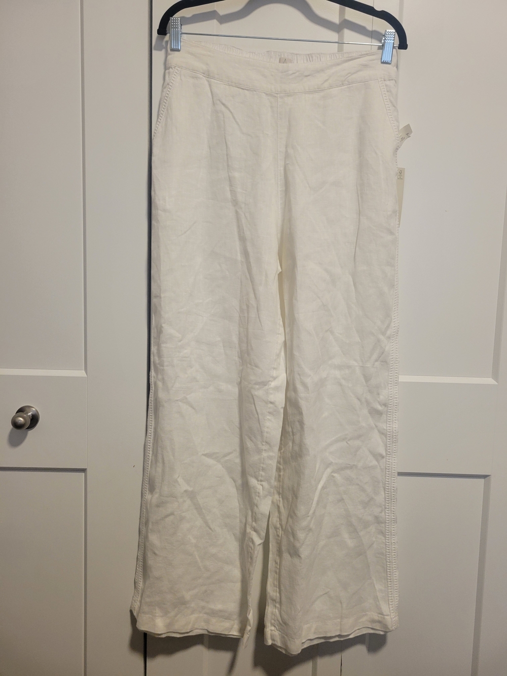 NWT Joie Wide-leg 100% Linen Pants. Size M